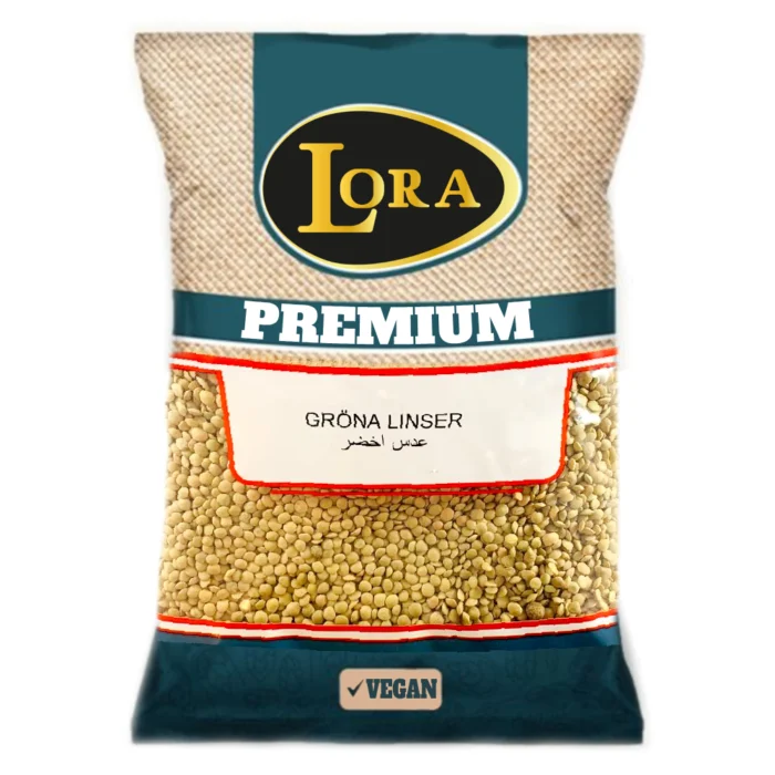 LORA Gröna Linser 800g X 9st - Bild 1