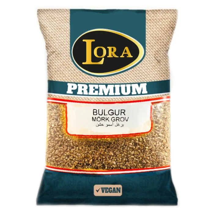 LORA Bulgur Mörk Grov 800g X 9st - Bild 1