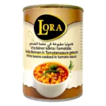 Lora Kokade vitabönor i tomatsås 24X400g